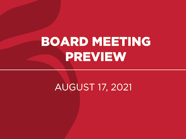 Board Meeting Preview